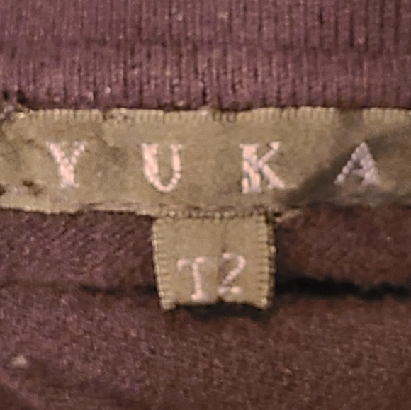 Yuka size T2 (M) black dress - Picture 5 of 7